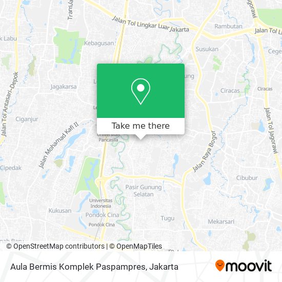 Aula Bermis Komplek Paspampres map