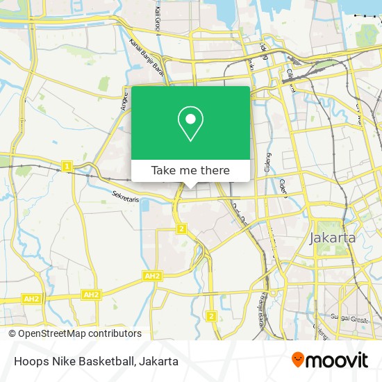 Hoops Nike Basketball map