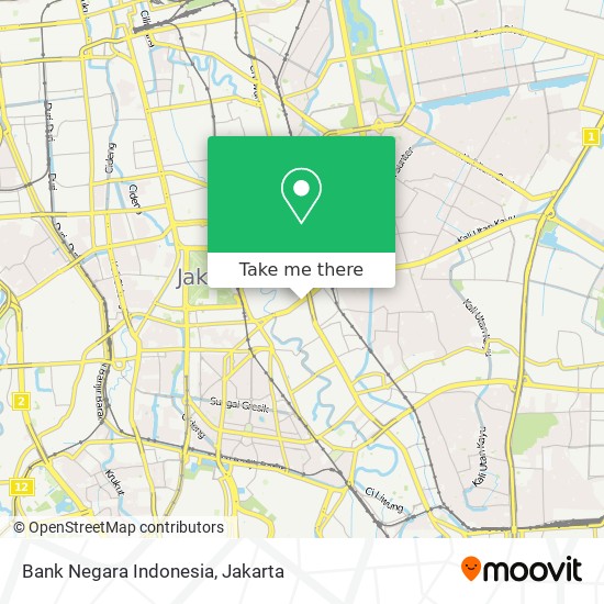 Bank Negara Indonesia map