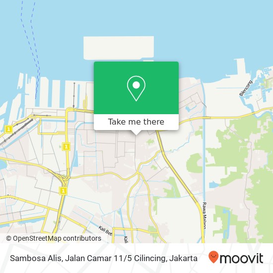 Sambosa Alis, Jalan Camar 11 / 5 Cilincing map