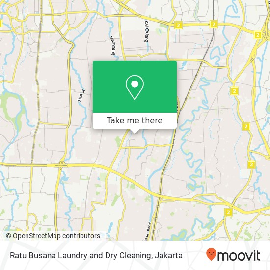 Ratu Busana Laundry and Dry Cleaning map