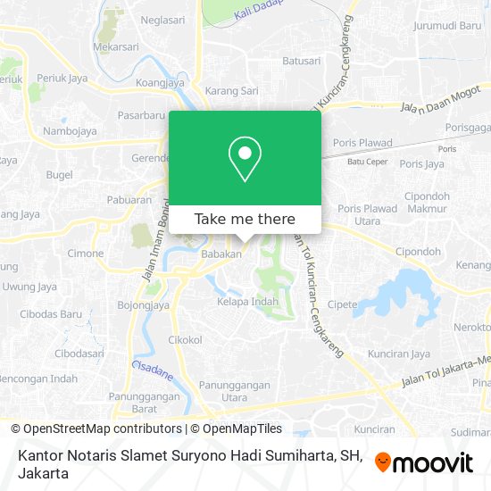 Kantor Notaris Slamet Suryono Hadi Sumiharta, SH map