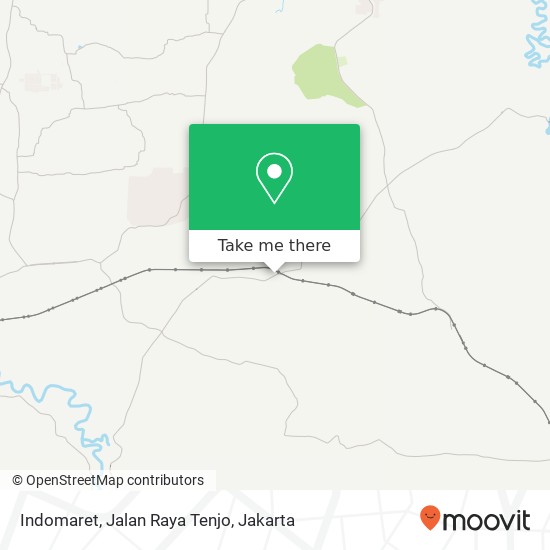 Indomaret, Jalan Raya Tenjo map