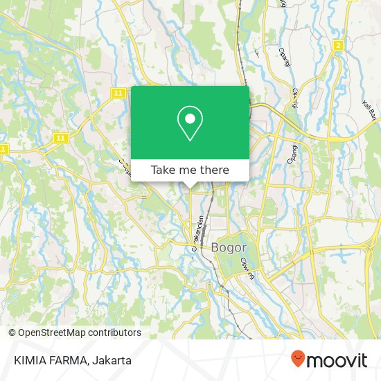 KIMIA FARMA map