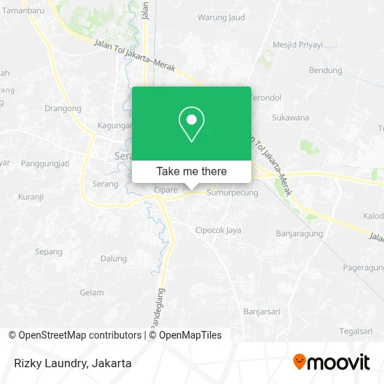 Rizky Laundry map