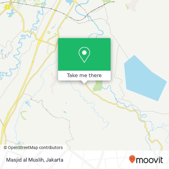 Masjid al Muslih map