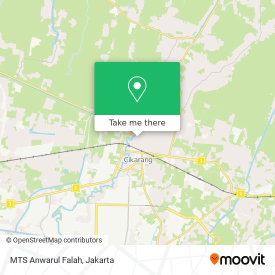MTS Anwarul Falah map