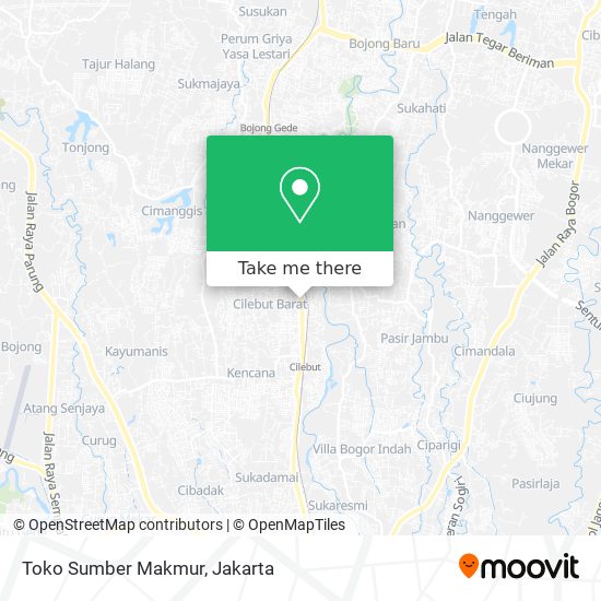 Toko Sumber Makmur map