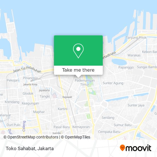 Toko Sahabat map