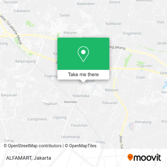 ALFAMART map