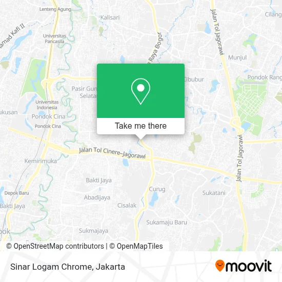 Sinar Logam Chrome map
