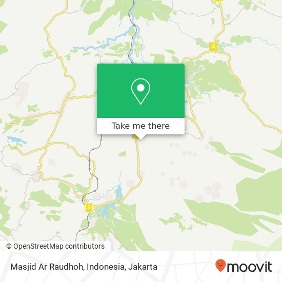 Masjid Ar Raudhoh, Indonesia map