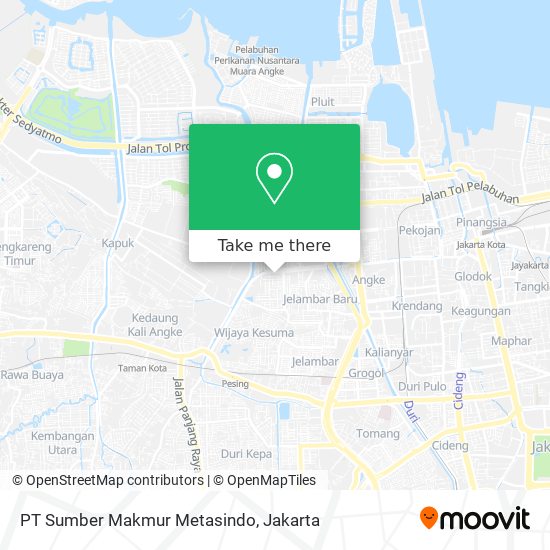 PT Sumber Makmur Metasindo map