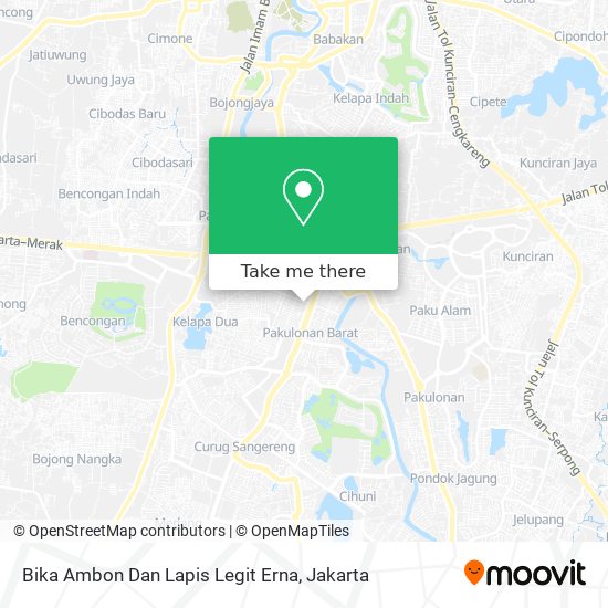 Bika Ambon Dan Lapis Legit Erna map