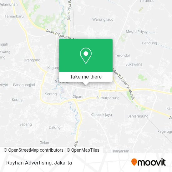 Rayhan Advertising map
