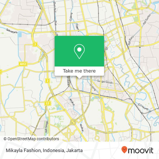 Mikayla Fashion, Indonesia map