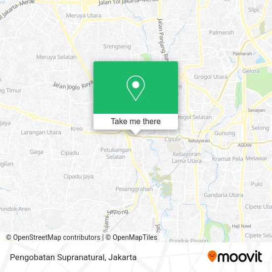 Pengobatan Supranatural map