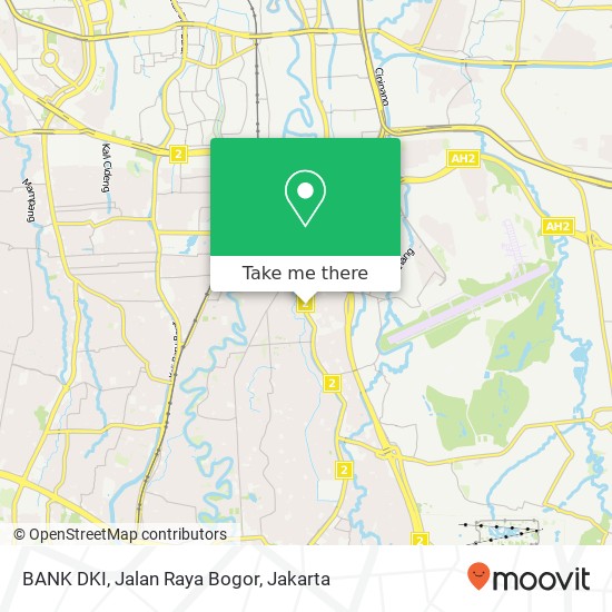 BANK DKI, Jalan Raya Bogor map