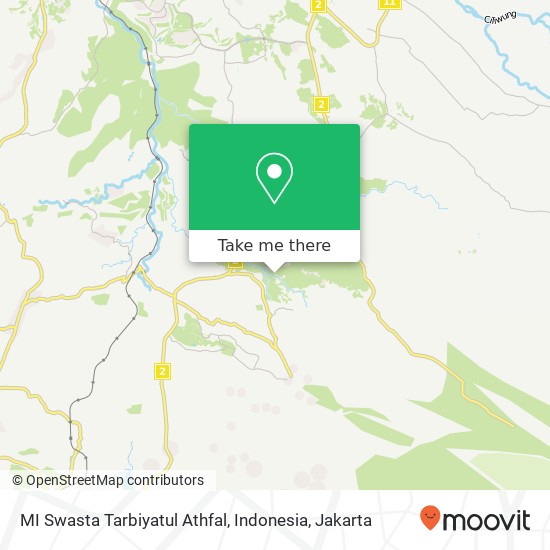 MI Swasta Tarbiyatul Athfal, Indonesia map
