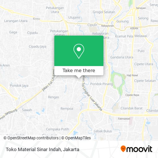 Toko Material Sinar Indah map