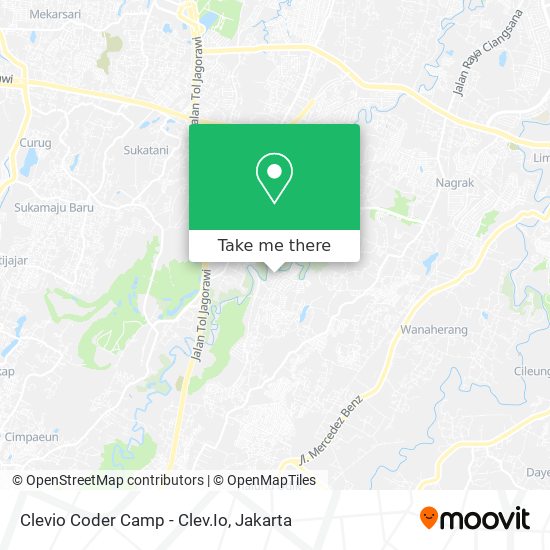 Clevio Coder Camp - Clev.Io map