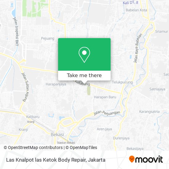 Las Knalpot las Ketok Body Repair map