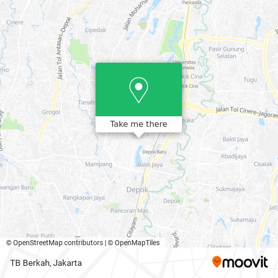 TB Berkah map