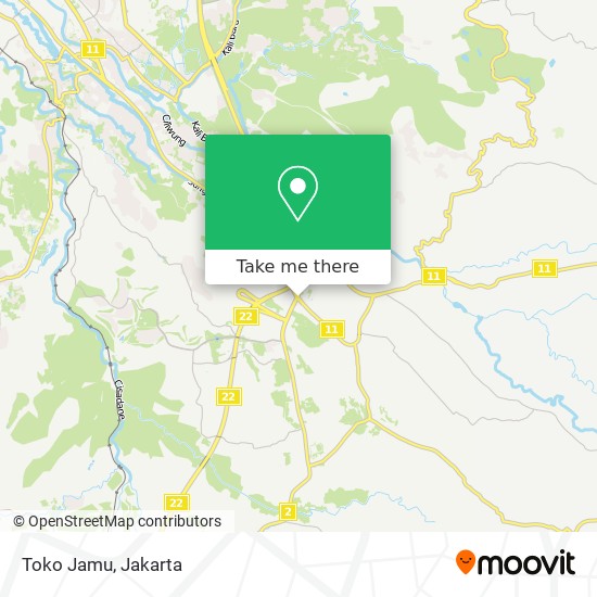 Toko Jamu map