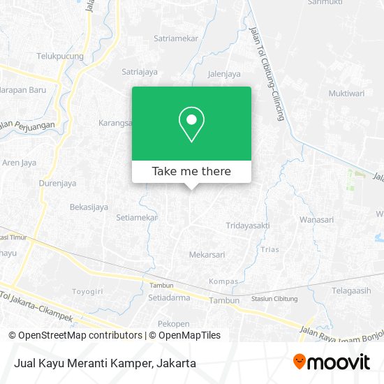 Jual Kayu Meranti Kamper map