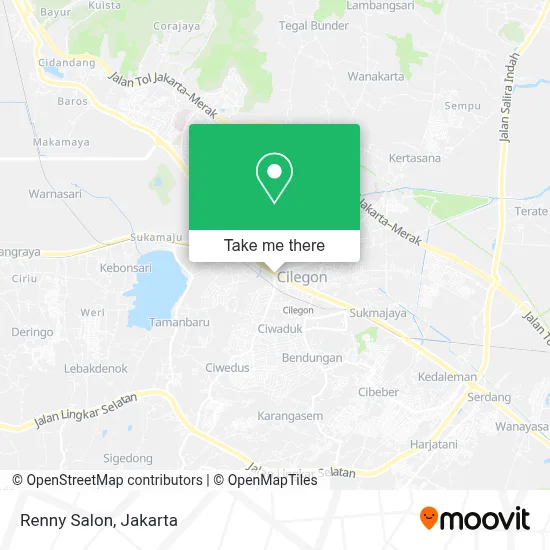 Renny Salon map