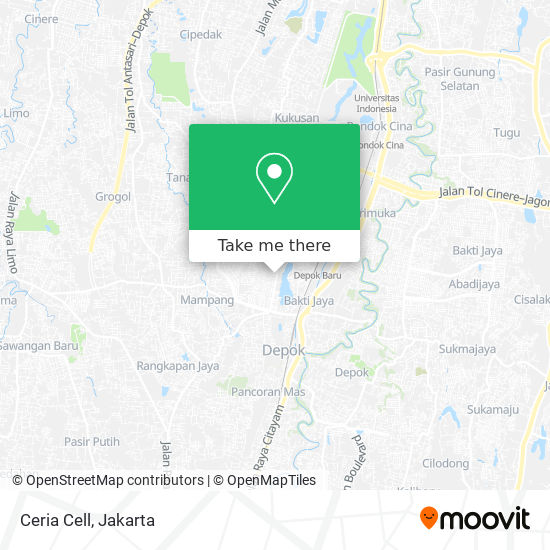 Ceria Cell map