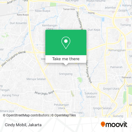 Cindy Mobil map