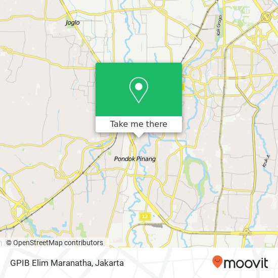 GPIB Elim Maranatha map