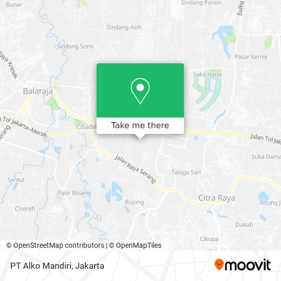 PT Alko Mandiri map