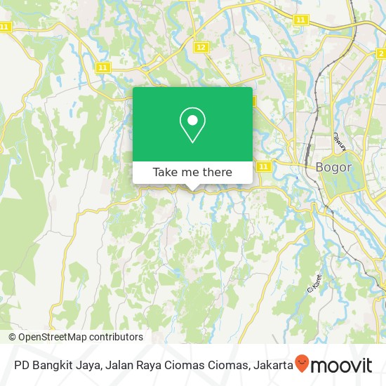 PD Bangkit Jaya, Jalan Raya Ciomas Ciomas map