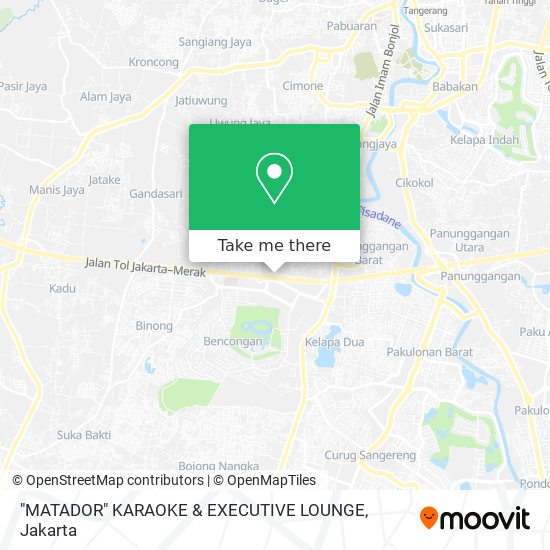 "MATADOR" KARAOKE & EXECUTIVE LOUNGE map