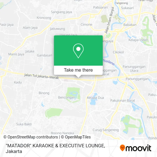 "MATADOR" KARAOKE & EXECUTIVE LOUNGE map
