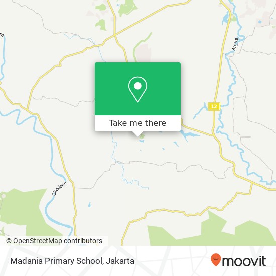 Madania Primary School, Kemang 16310 map