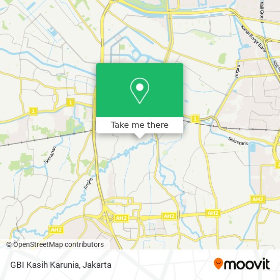 GBI Kasih Karunia map