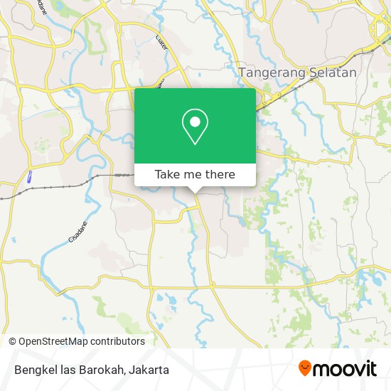 Bengkel las Barokah map