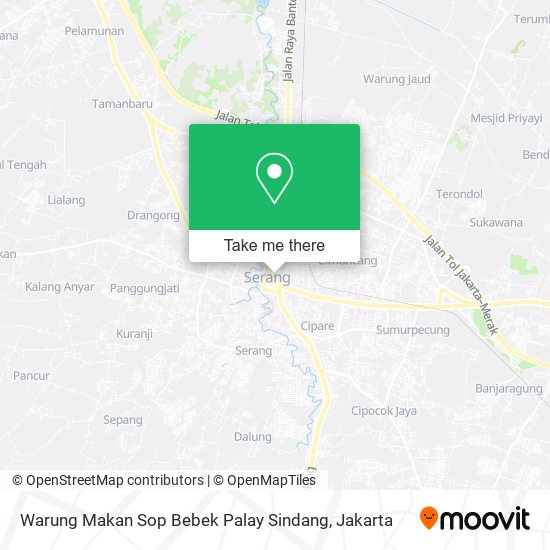 Warung Makan Sop Bebek Palay Sindang, NASIONAL1 map