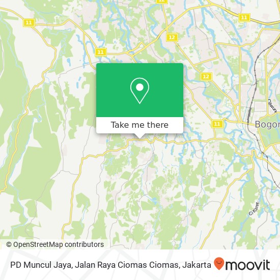 PD Muncul Jaya, Jalan Raya Ciomas Ciomas map