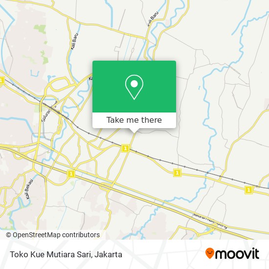 Toko Kue Mutiara Sari map