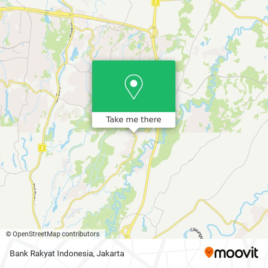 Bank Rakyat Indonesia map