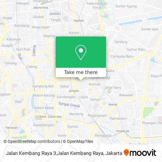 Jalan Kembang Raya 3,Jalan Kembang Raya map