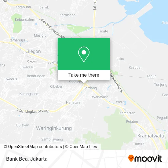Bank Bca map
