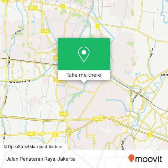 Jalan Penataran Raya map