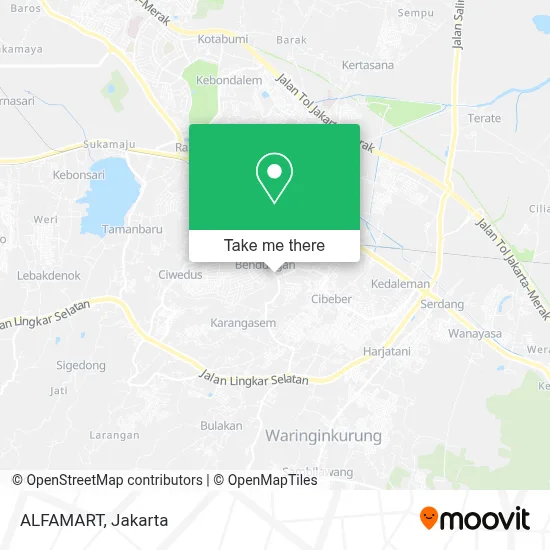 ALFAMART map