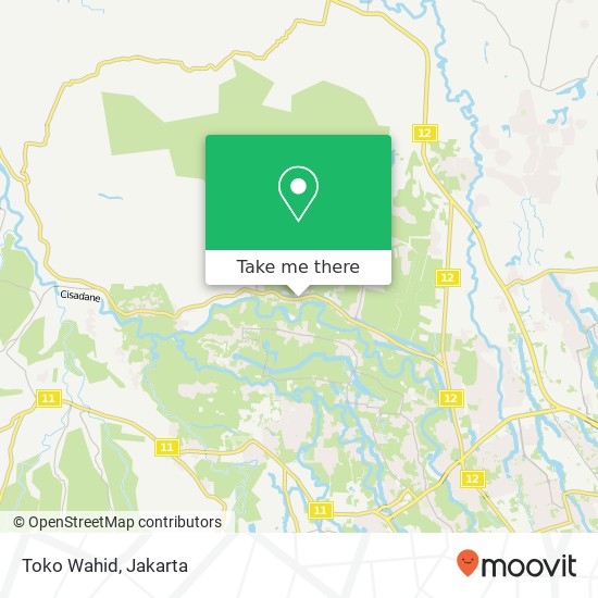 Toko Wahid map