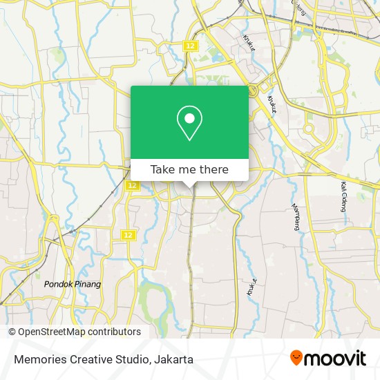 Memories Creative Studio map